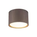 Brązowy spot natynkowy sufitowy nowoczesny Ø8,4cm do kuchni, korytarza FERRO Brąz 1xGX 53 11656 TK Lighting