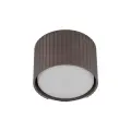 Brązowy spot natynkowy sufitowy nowoczesny Ø8,4cm do kuchni, korytarza FERRO Brąz 1xGX 53 11656 TK Lighting