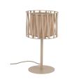Lampka stołowa, nocna w stylu boho z abażurem z juty HARMONY Sabia 1xE27 16198 TK Lighting