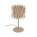 Lampka stołowa, nocna w stylu boho z abażurem z juty HARMONY Sabia 1xE27 16198 TK Lighting