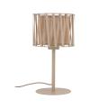 Lampka stołowa, nocna w stylu boho z abażurem z juty HARMONY Sabia 1xE27 16198 TK Lighting