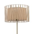 Lampa podłogowa w stylu rustykalnym z jutowym abażurem i dekoracyjnymi paskami HARMONY Sabia 1xE27 16199 TK Lighting