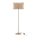 Lampa podłogowa w stylu rustykalnym z jutowym abażurem i dekoracyjnymi paskami HARMONY Sabia 1xE27 16199 TK Lighting