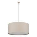 Klasyczna lampa wisząca z abażurem Ø77cm do przestronnego salonu LARGO Sabia 3xE27 11485 TK Lighting