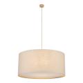Klasyczna lampa wisząca z abażurem Ø77cm do przestronnego salonu LARGO Sabia 3xE27 11485 TK Lighting