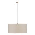 Klasyczna lampa wisząca z abażurem Ø77cm do przestronnego salonu LARGO Sabia 3xE27 11485 TK Lighting