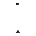Lampa wisząca na szynoprzewód 3-fazowy z małym czarnym kloszem stożkiem TRACER 1xGU10 11659 TK Lighting