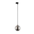 Lampa wisząca na szynoprzewód 3-fazowy z grafitowym, szklanym kloszem TRACER 1xG9 11662 TK Lighting