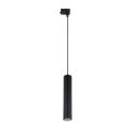 Lampa wisząca na szynoprzewód 3-fazowy z czarnym kloszem tubą TRACER 1xGU10 11673 TK Lighting