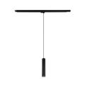 Lampa wisząca na szynoprzewód 3-fazowy z czarnym kloszem tubą TRACER 1xGU10 11673 TK Lighting
