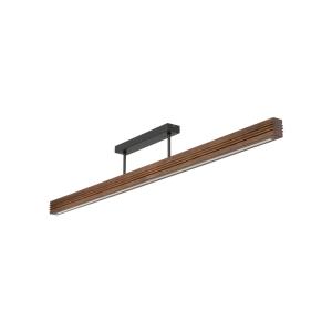 Lampa sufitowa drewniana podłużna 120,5cm kolor orzech, idealna nad stół do jadalni, salonu LED 25W VIGA 11692 TK Lighting