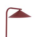 Czerwona lampa podłogowa do salonu 160cm wysokości, włącznik na przewodzie LUME 1xGX53 16214 TK Lighting