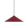 Zwis do salonu, czerwony, metalowy klosz stożek w nowoczesnym wydaniu LUME 1xGX53 11696 TK Lighting