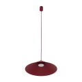Zwis do salonu, czerwony, metalowy klosz stożek w nowoczesnym wydaniu LUME 1xGX53 11696 TK Lighting