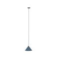 Lampa wisząca na szynoprzewód 1-fazowy niebieski stożek TRACER 1xE27 11683 TK Lighting