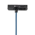 Lampa wisząca na szynoprzewód 1-fazowy niebieski stożek TRACER 1xE27 11683 TK Lighting