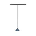 Lampa wisząca na szynoprzewód 1-fazowy niebieski stożek TRACER 1xE27 11683 TK Lighting