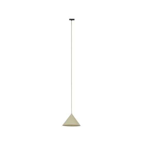 Lampa wisząca na szynoprzewód 1-fazowy zielony stożek TRACER 1xE27 11684 TK Lighting
