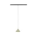 Lampa wisząca na szynoprzewód 1-fazowy zielony stożek TRACER 1xE27 11684 TK Lighting