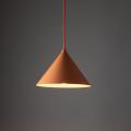 Lampa wisząca na szynoprzewód 1-fazowy pomarańczowy stożek TRACER 1xE27 11685 TK Lighting