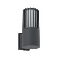 1-punktowa lampa na elewację, szara nowoczesna z aluminium RIBO GRAY IP54 1xE27 11507 TK Lighting