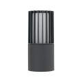 1-punktowa lampa na elewację, szara nowoczesna z aluminium RIBO GRAY IP54 1xE27 11507 TK Lighting