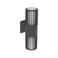 2-punktowa lampa na elewację, szara aluminiowa w nowoczesnym stylu RIBO GRAY IP54 2xE27 11507 TK Lighting