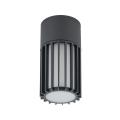 Lampa zewnętrzna natynkowa szara aluminiowa nowoczesna RIBO GRAY IP54 1xE27 11508 TK Lighting