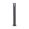 Szary słupek ogrodowy do oświetlenia ścieżki 80cm RIBO GRAY IP54 1*E27 16172 TK Lighting