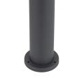 Szary słupek ogrodowy do oświetlenia ścieżki 80cm RIBO GRAY IP54 1*E27 16172 TK Lighting