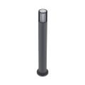 Szary słupek ogrodowy do oświetlenia ścieżki 80cm RIBO GRAY IP54 1*E27 16172 TK Lighting