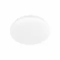 Biała okrągła lampa sufitowa ze zmienną barwą światła 12W LED OYSTER 18220 ⌀26cm do kuchni, jadalni TK Lighting