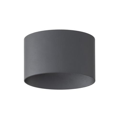 Kinkiet zewnętrzny elewacyjny grafitowy, światło góra dół IP54 LED VERTO GRAY 18087 TK Lighting