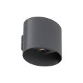 Kinkiet zewnętrzny elewacyjny grafitowy, światło góra dół IP54 LED VERTO GRAY 18087 TK Lighting