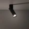 Czarna lampa natynkowa, spot, tuba z regulowaną końcówką 14cm ELARIS BLACK S  1*GU10 MINI MR11 11253 TK Lighting