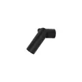 Czarna lampa natynkowa, spot, tuba z regulowaną końcówką 14cm ELARIS BLACK S  1*GU10 MINI MR11 11253 TK Lighting