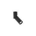 Czarna lampa natynkowa, spot, tuba z regulowaną końcówką 14cm ELARIS BLACK S  1*GU10 MINI MR11 11253 TK Lighting