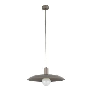 Brązowa lampa wisząca z kloszem w stylu retro ASTRA NEW BROWN 1*E27 11319 TK Lighting