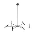 5-ramienny czarny żyrandol w nowoczesnym stylu NIVA BLACK LED 30W 18223 TK Lighting