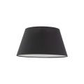 Elegancki czarny kinkiet z włącznikiem na rozecie do sypialni, salonu FORMO BLACK 1*E27 11343 TK Lighting
