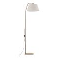 Klasyczna lampa podłogowa z lnianym abażurem 160cm FORMO SABIA 1*E27 16184 TK Lighting