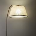 Klasyczna lampa podłogowa z lnianym abażurem 160cm FORMO SABIA 1*E27 16184 TK Lighting