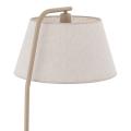 Klasyczna lampa podłogowa z lnianym abażurem 160cm FORMO SABIA 1*E27 16184 TK Lighting