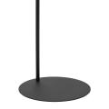 Podłogowa lampa stojąca czarna z abażurem do jadalni, salonu 1*E27 FORMO BLACK 1*E27 16185 TK Lighting