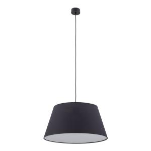 Czarna lampa wisząca minimalistyczna do salonu ⌀50cm FORMO BLACK 1xE27 11318 TK Lighting