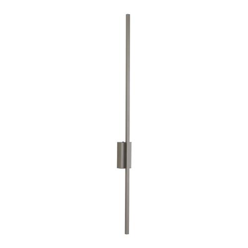 Kinkiet brązowy metalowy z podłużnym, cienkim kloszem 108cm 25W LED FLASH NEW BROWN KINKIET L 1 LED 11403 TK Lighting