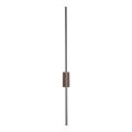 Podłużny, smukły brązowy kinkiet metalowo-drewniany LED 25W 108cm FLASH NEW BROWN WOOD KINKIET L 11405 TK Lighting