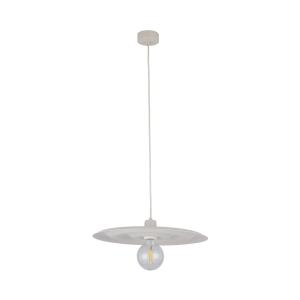Ciekawa lampa wisząca w kolorze kaszmiru do nowoczesnych wnętrz ONDA KASZMIR 1xE27 11407 TK Lighting