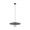 Nowoczesna lampa wisząca brązowa z aluminium do jadalni, salonu ONDA NEW BROWN 1xE27 11408 TK Lighting