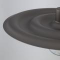 Nowoczesna lampa wisząca brązowa z aluminium do jadalni, salonu ONDA NEW BROWN 1xE27 11408 TK Lighting